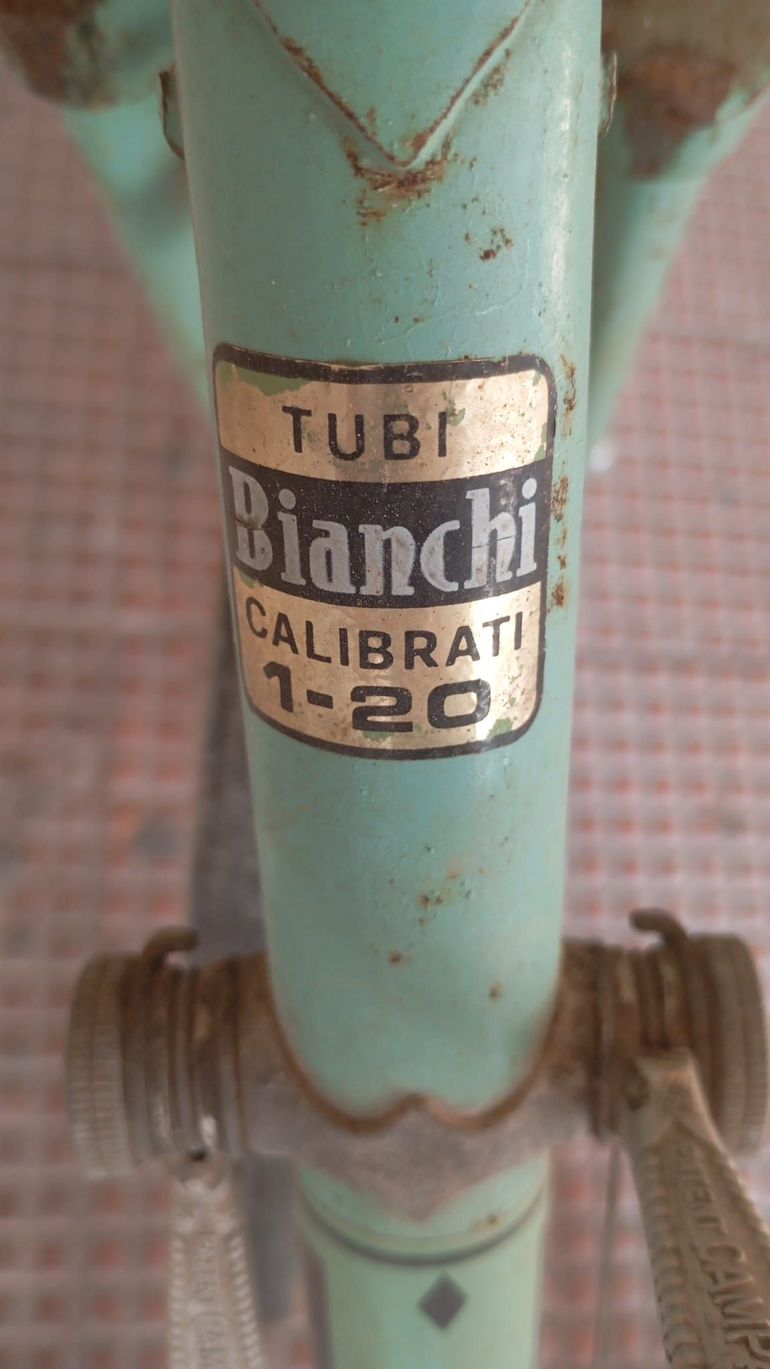 Used Bianchi Via Campagnolo Ekar 1970 Road & Gravel, Green — image 6 of 13
