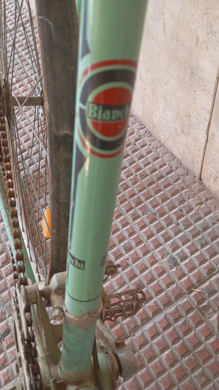 Used Bianchi Via Campagnolo Ekar 1970 Road & Gravel, Green — image 5 of 13