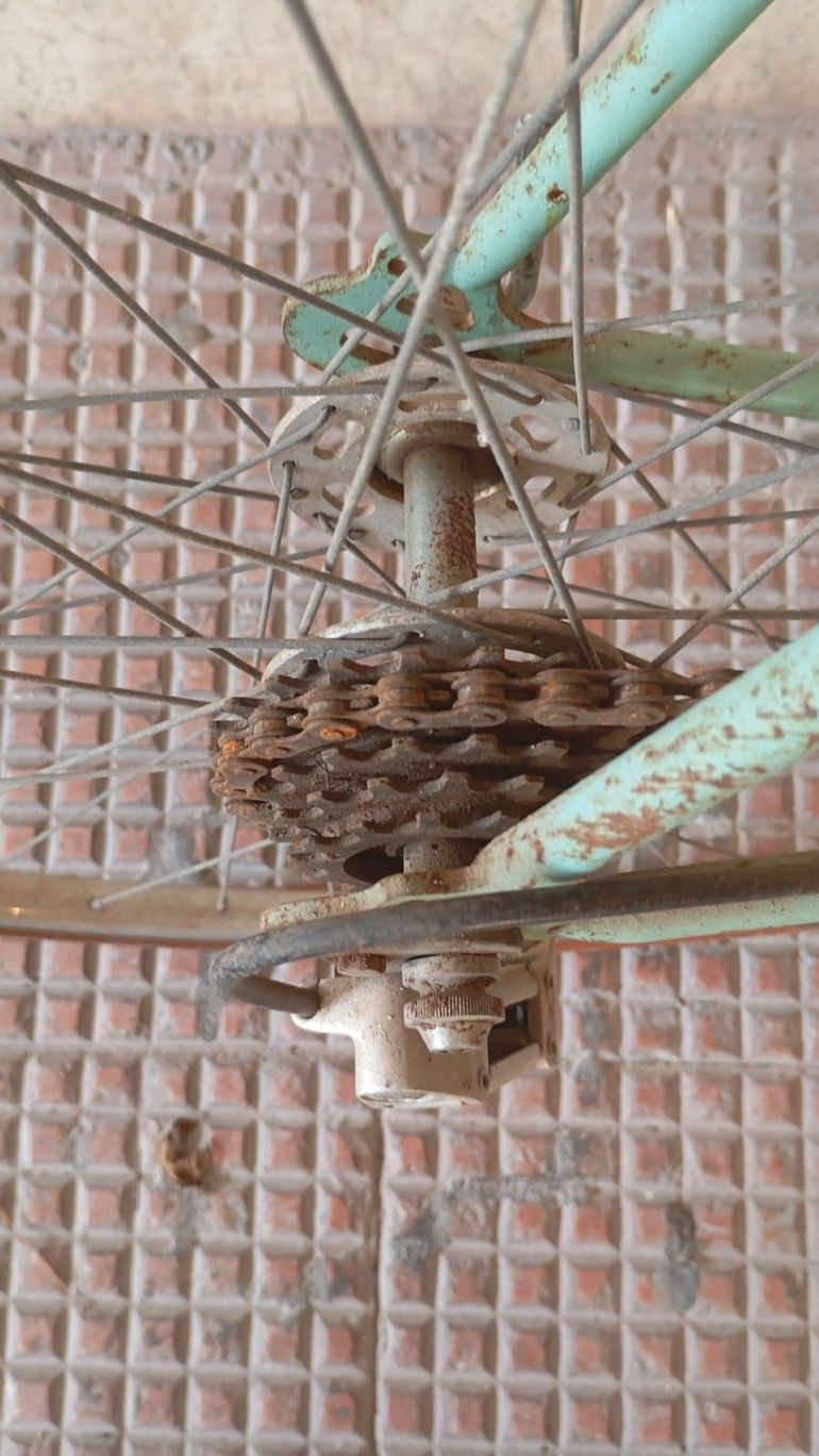 Used Bianchi Via Campagnolo Ekar 1970 Road & Gravel, Green — image 8 of 13