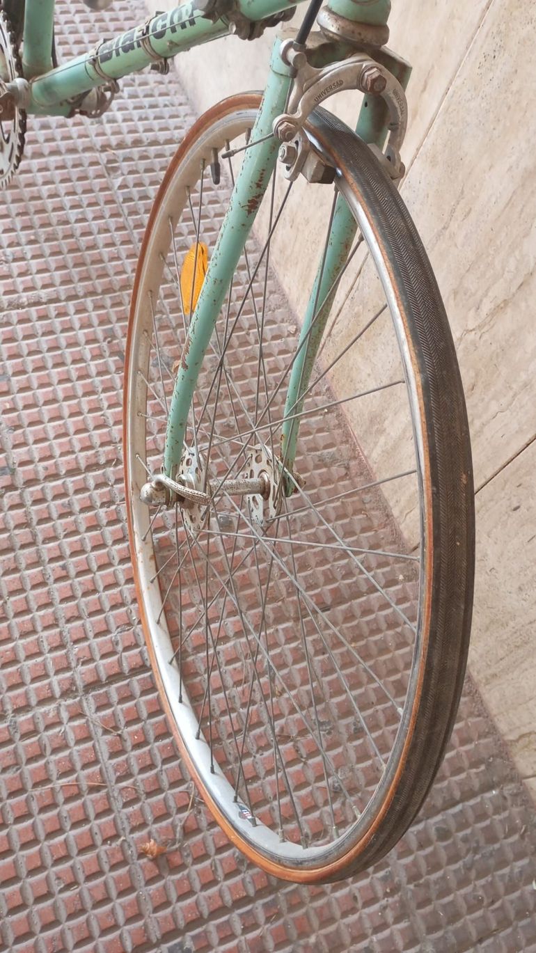 Used Bianchi Via Campagnolo Ekar 1970 Road & Gravel, Green — image 10 of 13