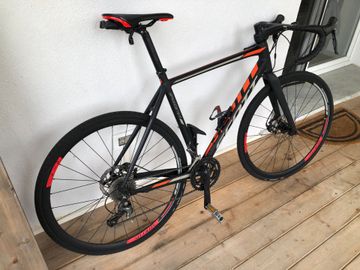 Used Scott Speedster CX 20 Disc 2017 2017 Road & Gravel, Black — image 8 of 10