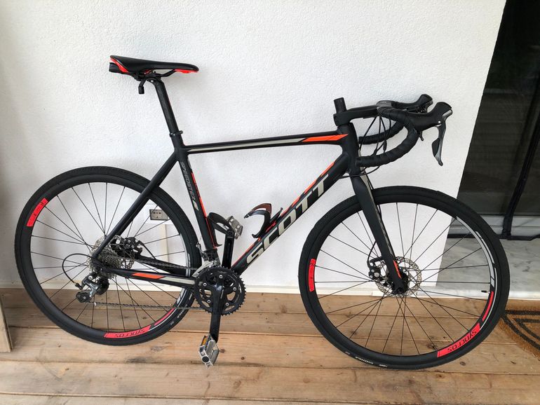 Used Scott Speedster CX 20 Disc 2017 2017 Road & Gravel, Black — image 7 of 10