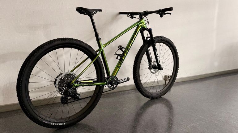 Used Specialized Chisel Frameset 2023 Individualaufbau 2023 Mountainbike, Green — image 1 of 9