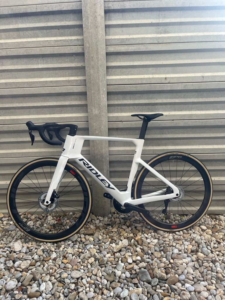 Used Ridley NOAH 3.0 2025 2025 Road & Gravel, White — image 2 of 4