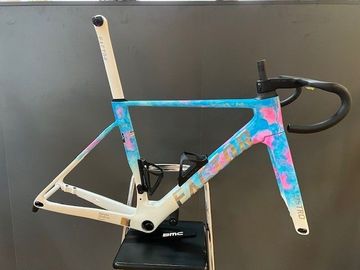 Used Factor Ostro Vam Watercolour Frameset 2025 Road & Gravel, White — image 1 of 3