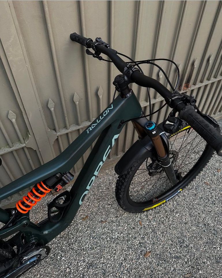 Used Orbea Rallon SRAM X01 Eagle AXS 2024 Mountainbike, Green — image 3 of 9