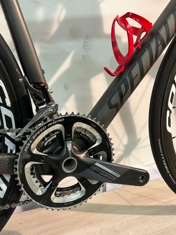 Used Specialized Tarmac Expert 2016 2016 Road & Gravel, Light Gray — image 8 of 10