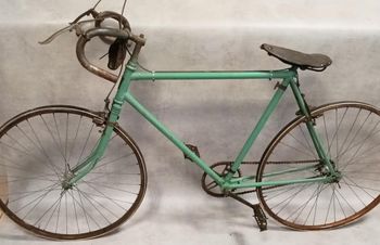 Used Vintage Vintage 1910/1920 Vélo De Course 1967 Road & Gravel, Green — image 8 of 10