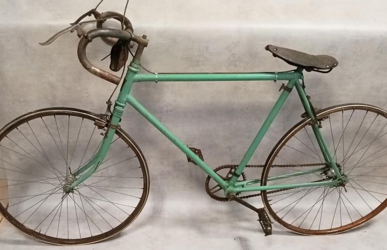 Used Vintage Vintage 1910/1920 Vélo De Course 1967 Road & Gravel, Green — image 8 of 10