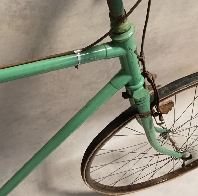 Used Vintage Vintage 1910/1920 Vélo De Course 1967 Road & Gravel, Green — image 6 of 10