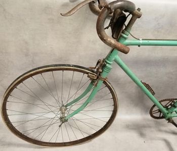 Used Vintage Vintage 1910/1920 Vélo De Course 1967 Road & Gravel, Green — image 9 of 10