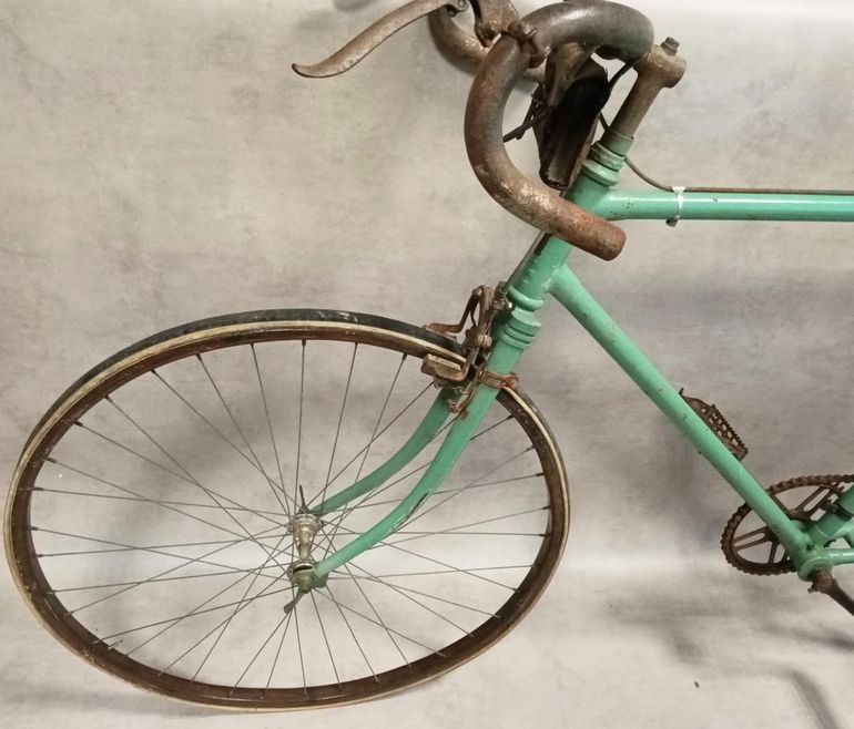 Used Vintage Vintage 1910/1920 Vélo De Course 1967 Road & Gravel, Green — image 9 of 10