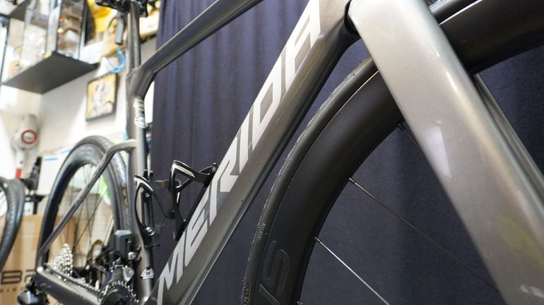 Used Merida REACTO 5000 2025 2025 Road & Gravel, Light Gray — image 11 of 12