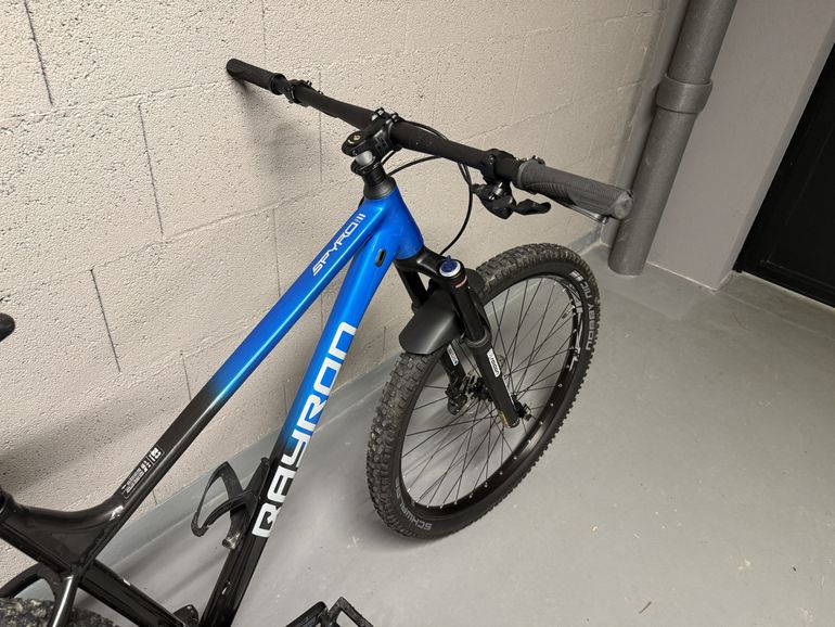 Used Qayron Spyro MKII 5 2022 Mountainbike, Blue — image 4 of 11