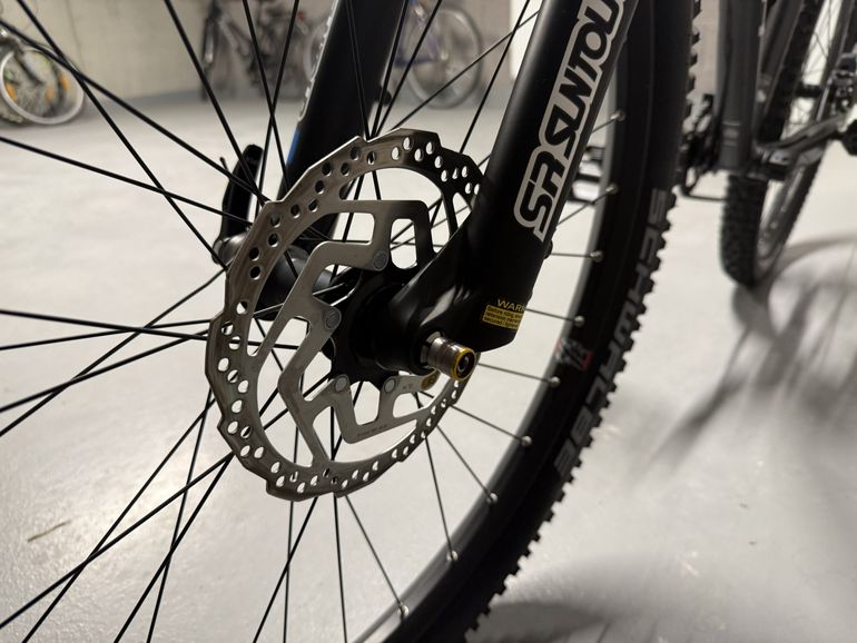 Used Qayron Spyro MKII 5 2022 Mountainbike, Blue — image 6 of 11