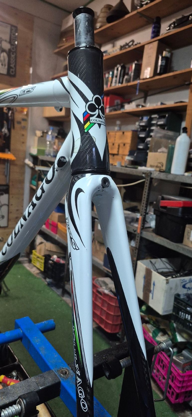 Used Colnago Eps 2010 Road & Gravel, White — image 7 of 11