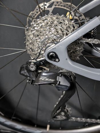 Used CUBE AGREE C:62 2022 2022 Road & Gravel, Light Gray — image 11 of 14