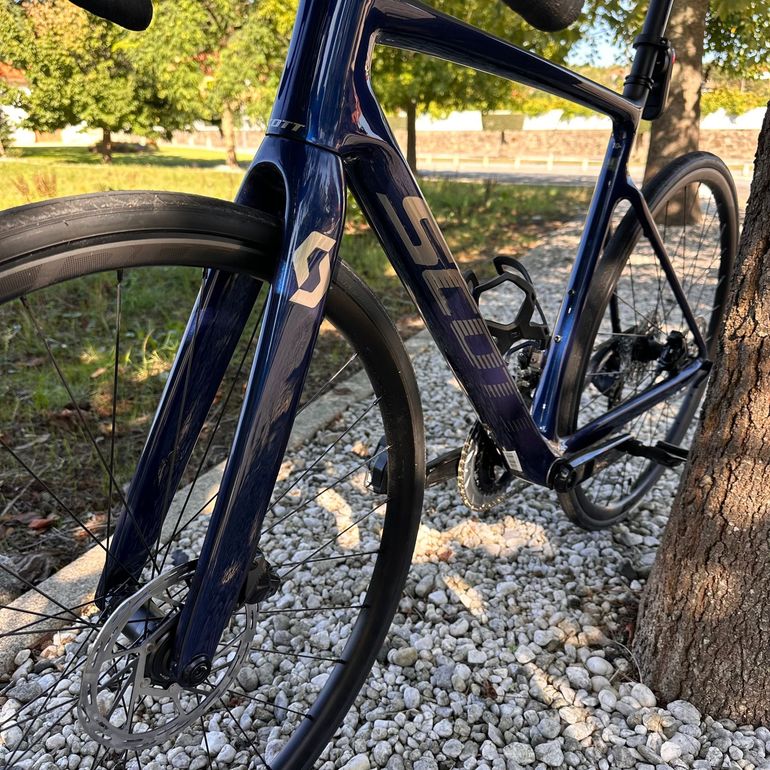 Used Scott Addict 10 2024 2024 Road & Gravel, Blue — image 2 of 10
