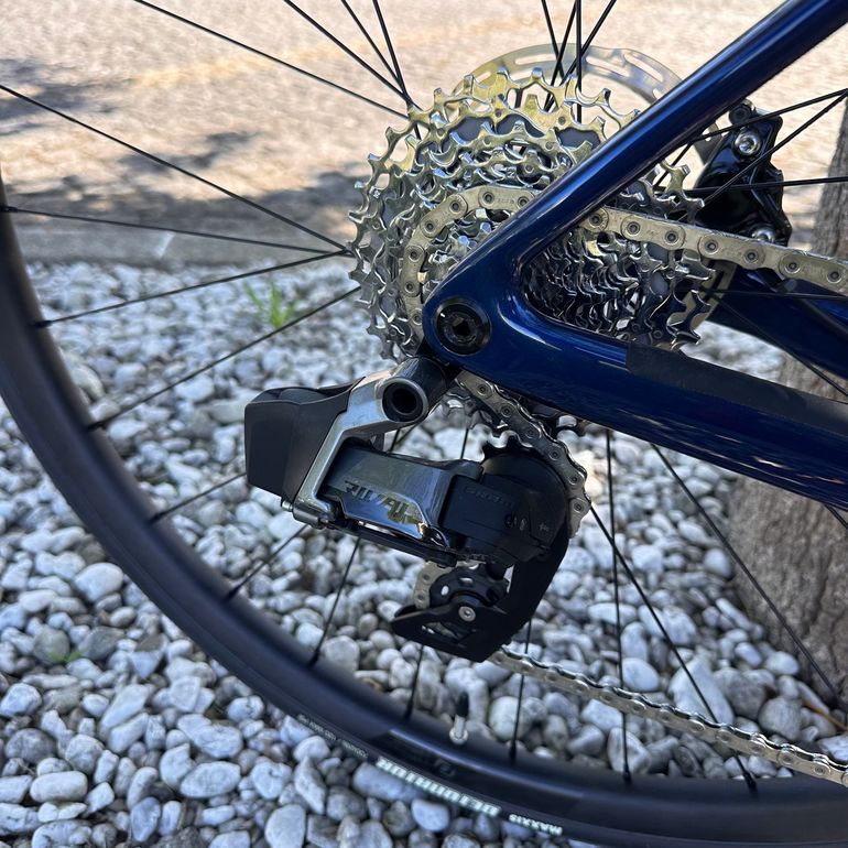 Used Scott Addict 10 2024 2024 Road & Gravel, Blue — image 3 of 10
