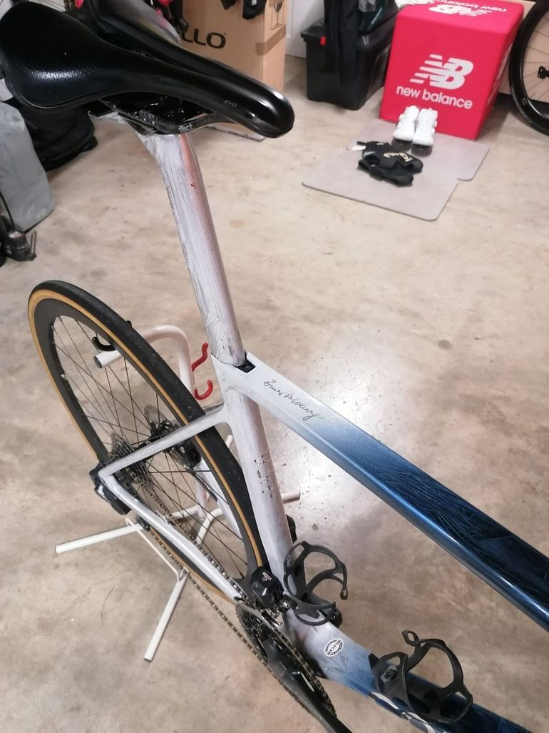 Used Colnago V3 RS 2021 Road & Gravel, Blue — image 4 of 4