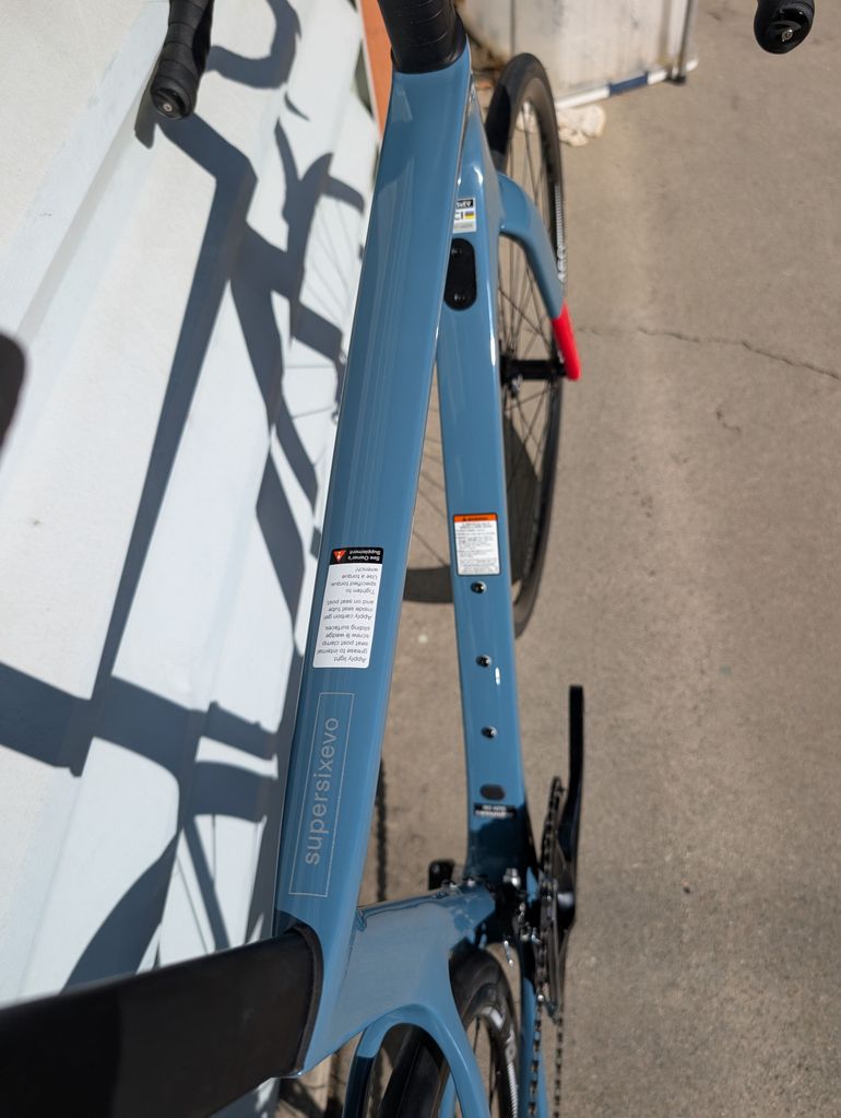 Used Cannondale SuperSix EVO 4 2024 2024 Road & Gravel, Blue — image 8 of 11