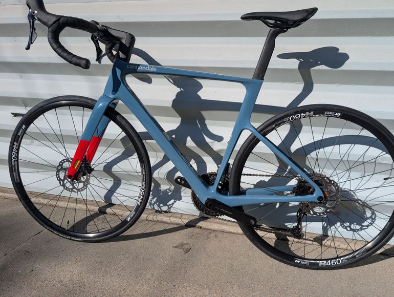Used Cannondale SuperSix EVO 4 2024 2024 Road & Gravel, Blue — image 2 of 11