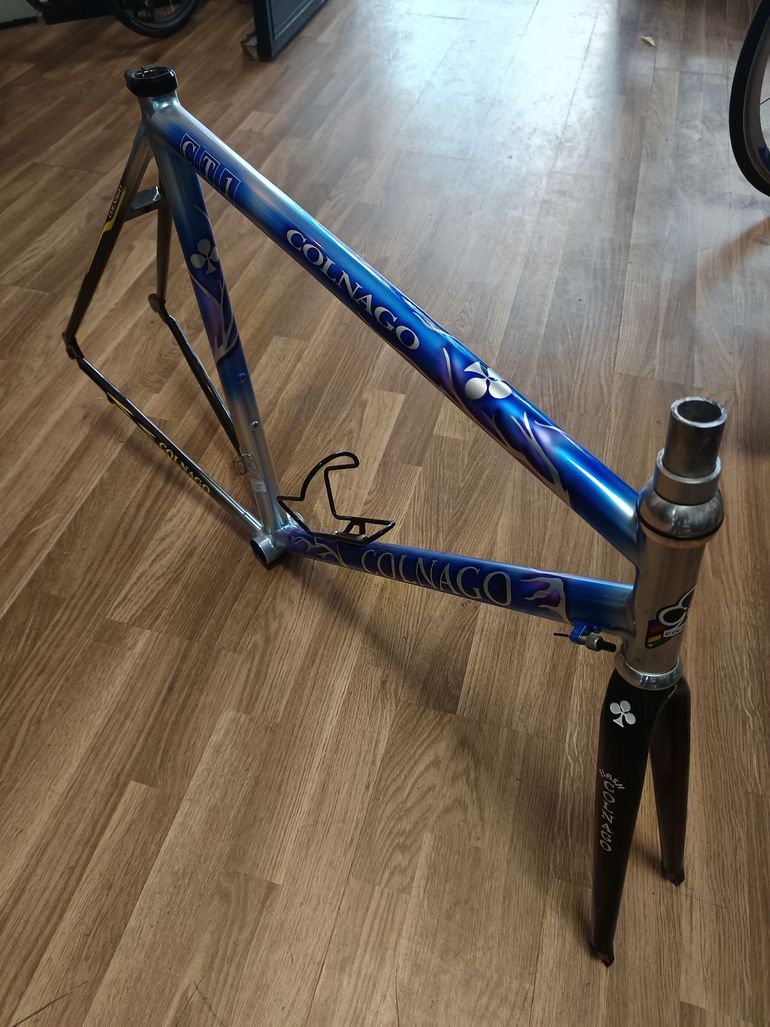 Used Colnago Ct1 2000 Road & Gravel, Blue — image 6 of 9