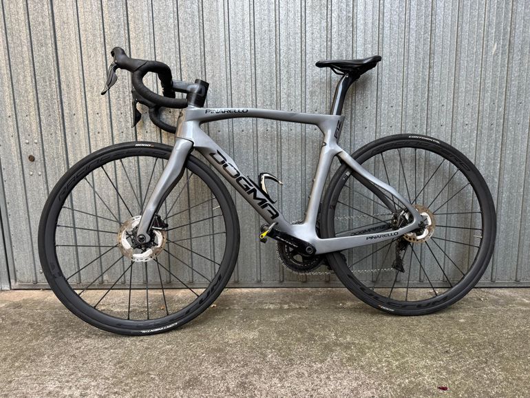 Used Pinarello Dogma F12 Disk Dura Ace Di2 2021 2021 Road & Gravel, Light Gray — image 2 of 6
