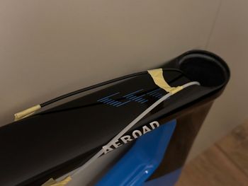 Used Canyon Aeroad CFR Disc eTap 2021 Frameset 2021 Road & Gravel, Blue — image 5 of 8