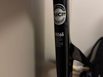 Used Canyon Aeroad CFR Disc eTap 2021 Frameset 2021 Road & Gravel, Blue — image 6 of 8