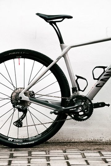Used Canyon Grizl CF SL 8 2022 2022 Road & Gravel, Light Gray — image 3 of 12