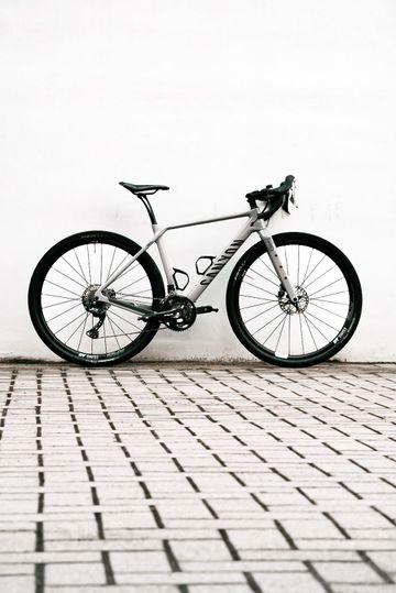 Used Canyon Grizl CF SL 8 2022 2022 Road & Gravel, Light Gray — image 1 of 12