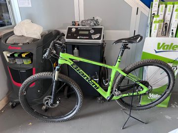 Used Bianchi Methanol 29.3 SX 2017 2017 Mountainbike, Green, 29 — image 2 of 3