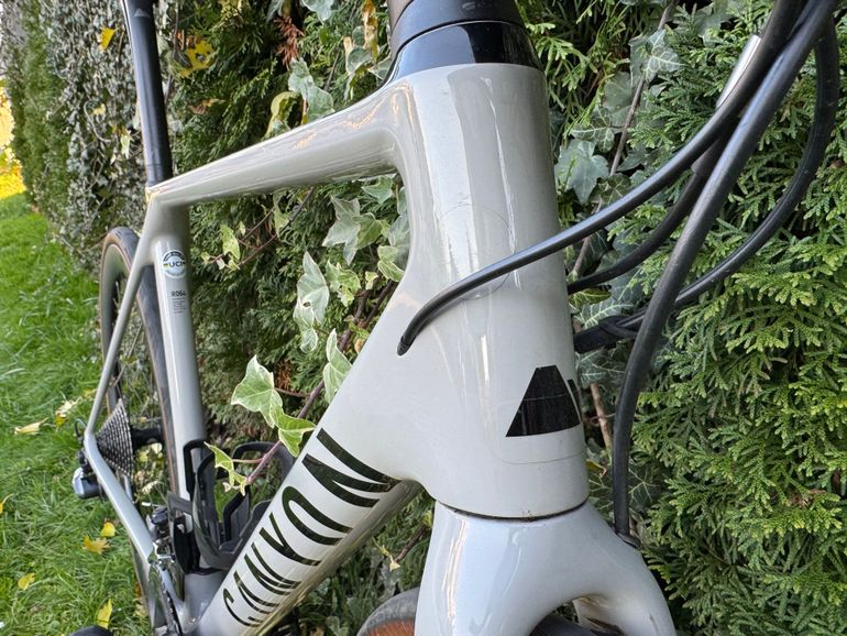 Used Canyon Endurace CF SL 8 2022 2022 Road & Gravel, Light Gray — image 8 of 12