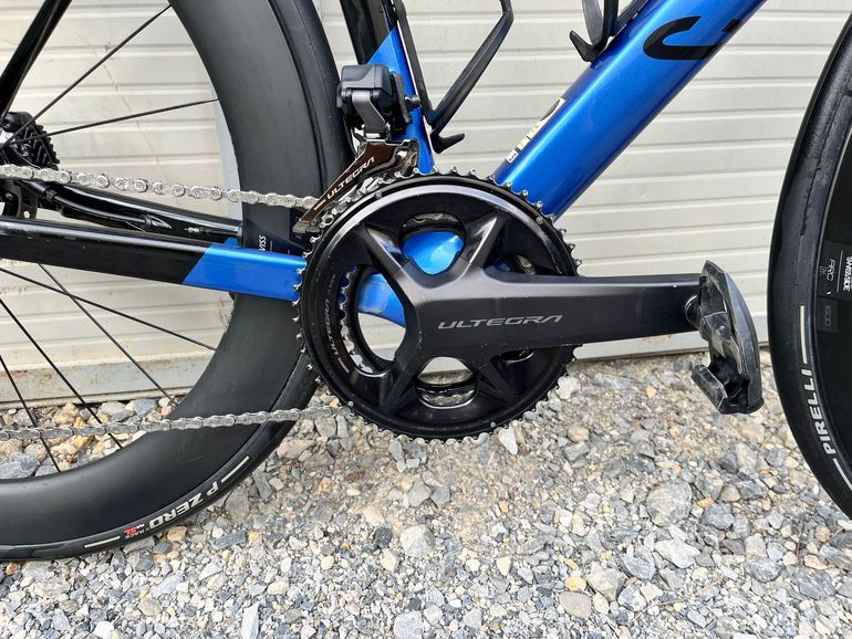 Used Canyon Ultimate CF SL 8 Aero 2023 Frameset 2023 Road & Gravel, Blue — image 3 of 5