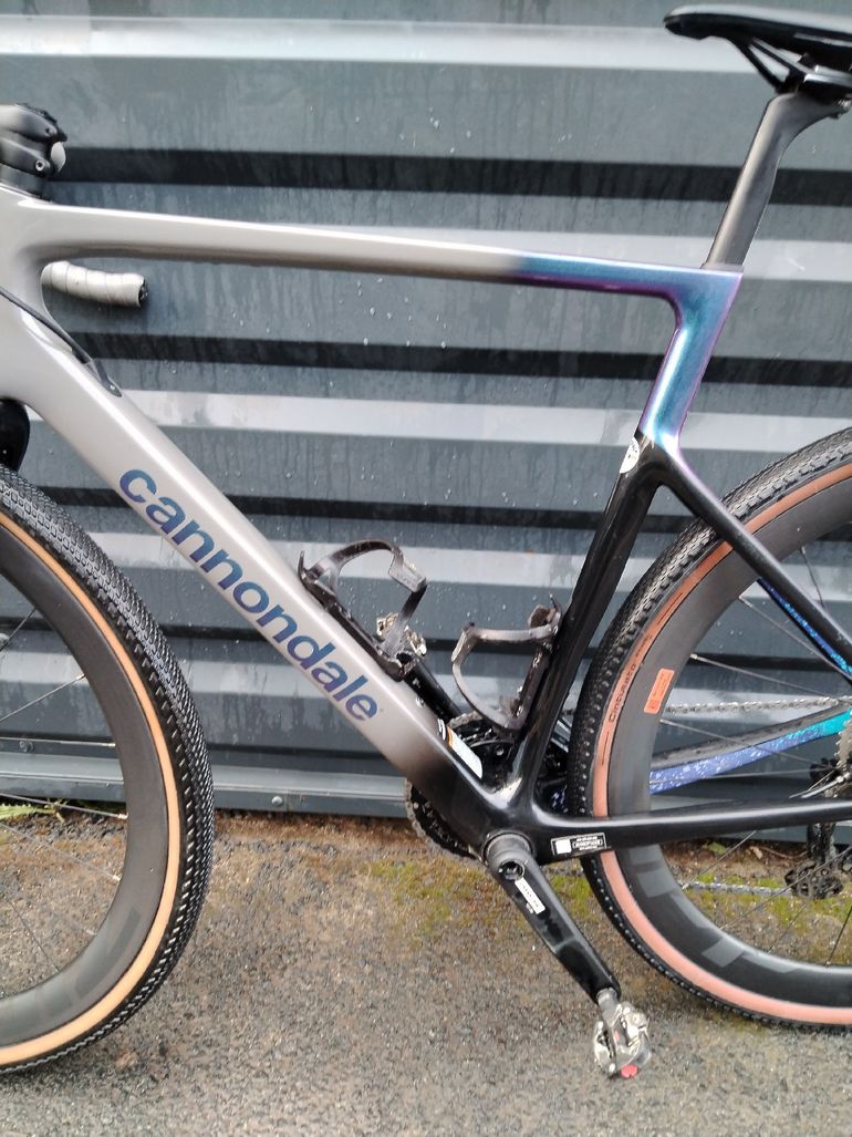 Used Cannondale Supersix Shimano GRX Di2 2023 Road & Gravel, Light Gray — image 3 of 7