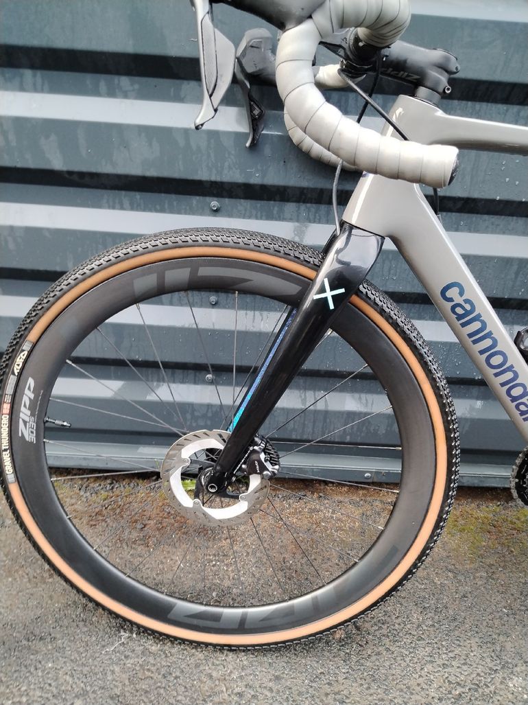 Used Cannondale Supersix Shimano GRX Di2 2023 Road & Gravel, Light Gray — image 2 of 7