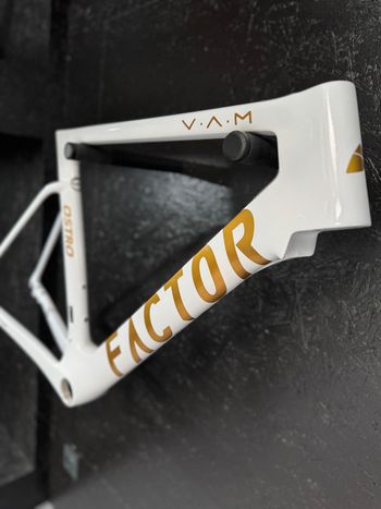 Used Factor Ostro Vam 2024 Road & Gravel, White — image 3 of 3