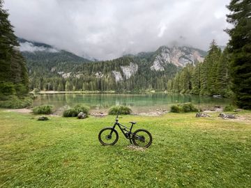 Used Specialized Status SRAM GX DH 2022 Mountainbike, Light Gray, Mixed — image 5 of 5