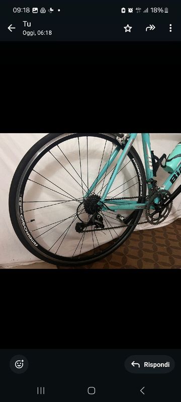 Used Bianchi Via Nirone Campagnolo Record 2020 Road & Gravel, Blue — image 3 of 4