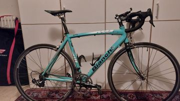 Tweedehands Bianchi Via Nirone Campagnolo Record 2020 Road & Gravel