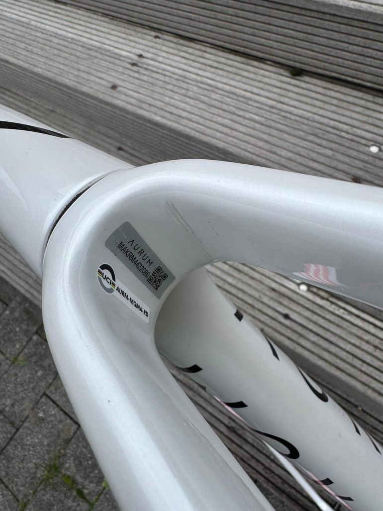 Used Aurum Magma V1 2022 Road & Gravel, White — image 11 of 17