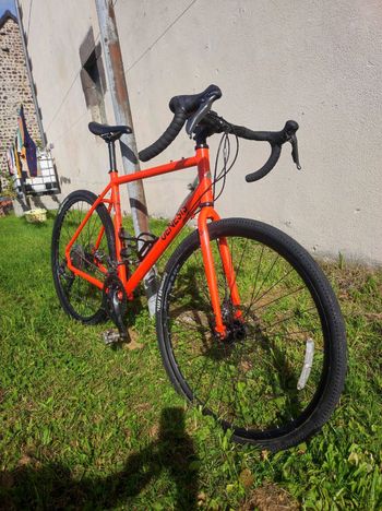 Used Genesis Cda 10 2023 2023 Road & Gravel, Orange — image 3 of 7
