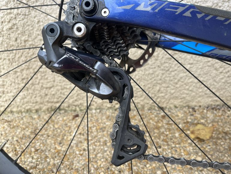 Used Merida REACTO DISC 7000-E 2019 2019 Road & Gravel, Blue — image 5 of 6