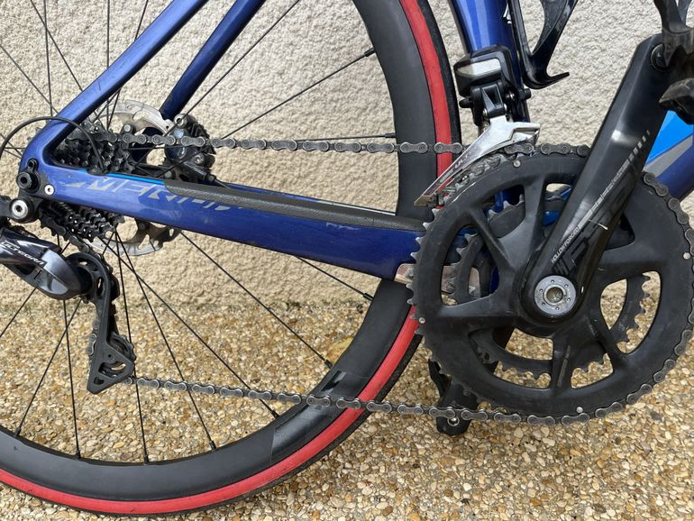 Used Merida REACTO DISC 7000-E 2019 2019 Road & Gravel, Blue — image 4 of 6
