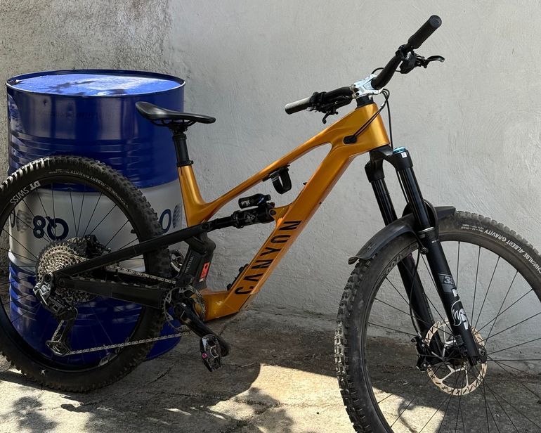 Used Canyon ON:FLY CF CLLCTV 2025 Mountainbike, Orange — image 3 of 3