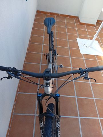 Used Canyon Spectral CF 8 K.I.S. 2023 2023 Mountainbike, Light Gray, 29, 27.5 — image 4 of 15