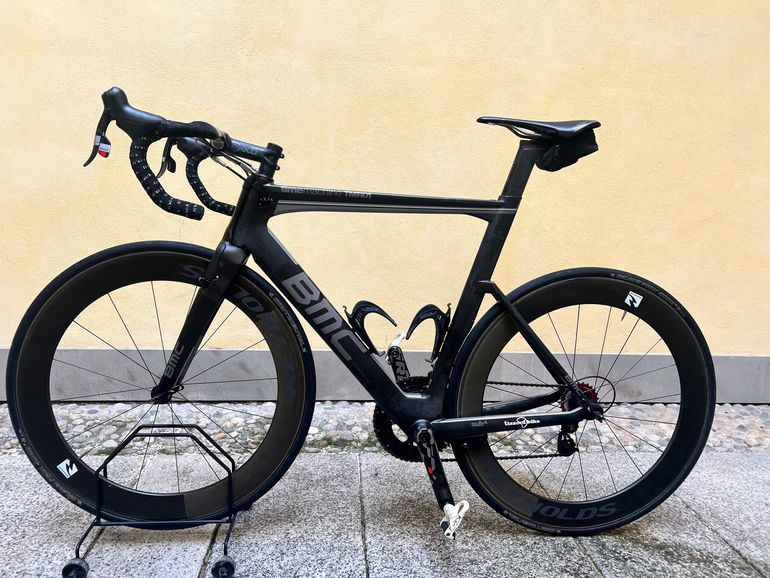 Used BMC Timemachine SRAM Red eTap AXS 2017 Road & Gravel, Black — image 2 of 21