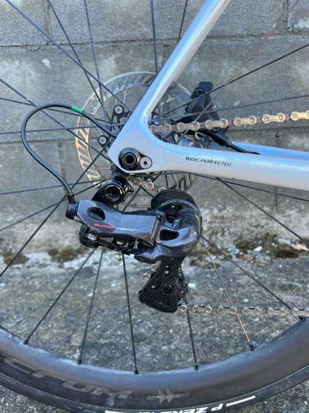 Used Basso Diamante Campagnolo Super Record EPS 2023 Road & Gravel, Light Gray — image 7 of 8