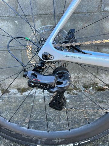 Used Basso Diamante Campagnolo Super Record EPS 2023 Road & Gravel, Light Gray — image 7 of 8